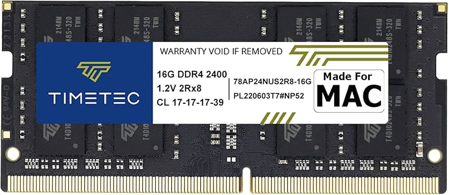 Timetec 16GB Compatible for Apple 2017 iMac (27-inch w/Retina 5K