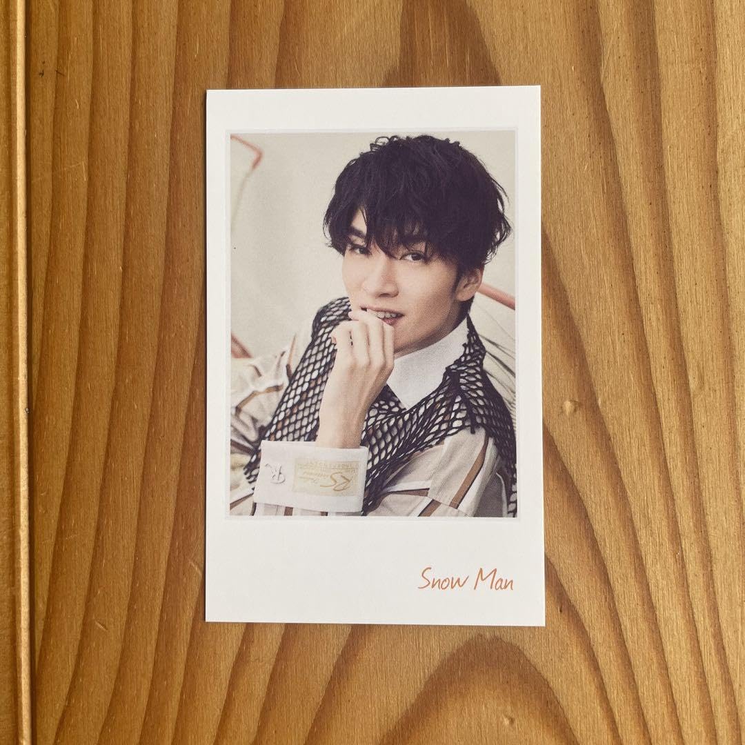 Amazon.co.jp: SnowMan オレンジkiss 特典 チェキ風カード 深澤辰哉