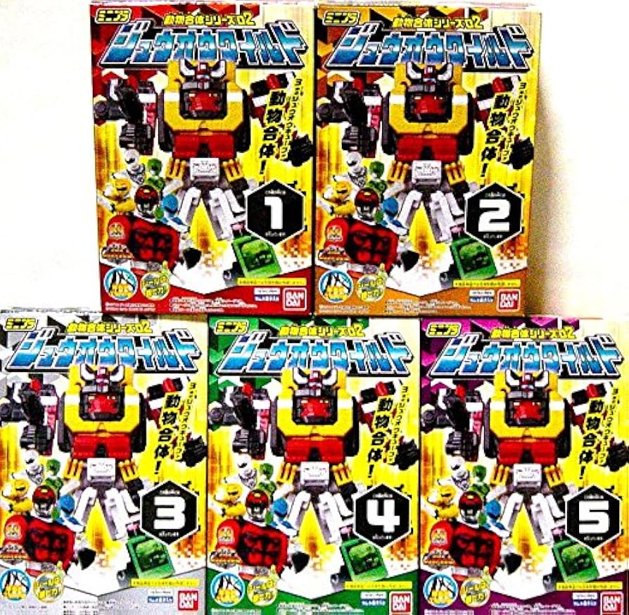 Amazon | 動物戦隊ジュウオウジャー ミニプラ 動物合体シリーズ02