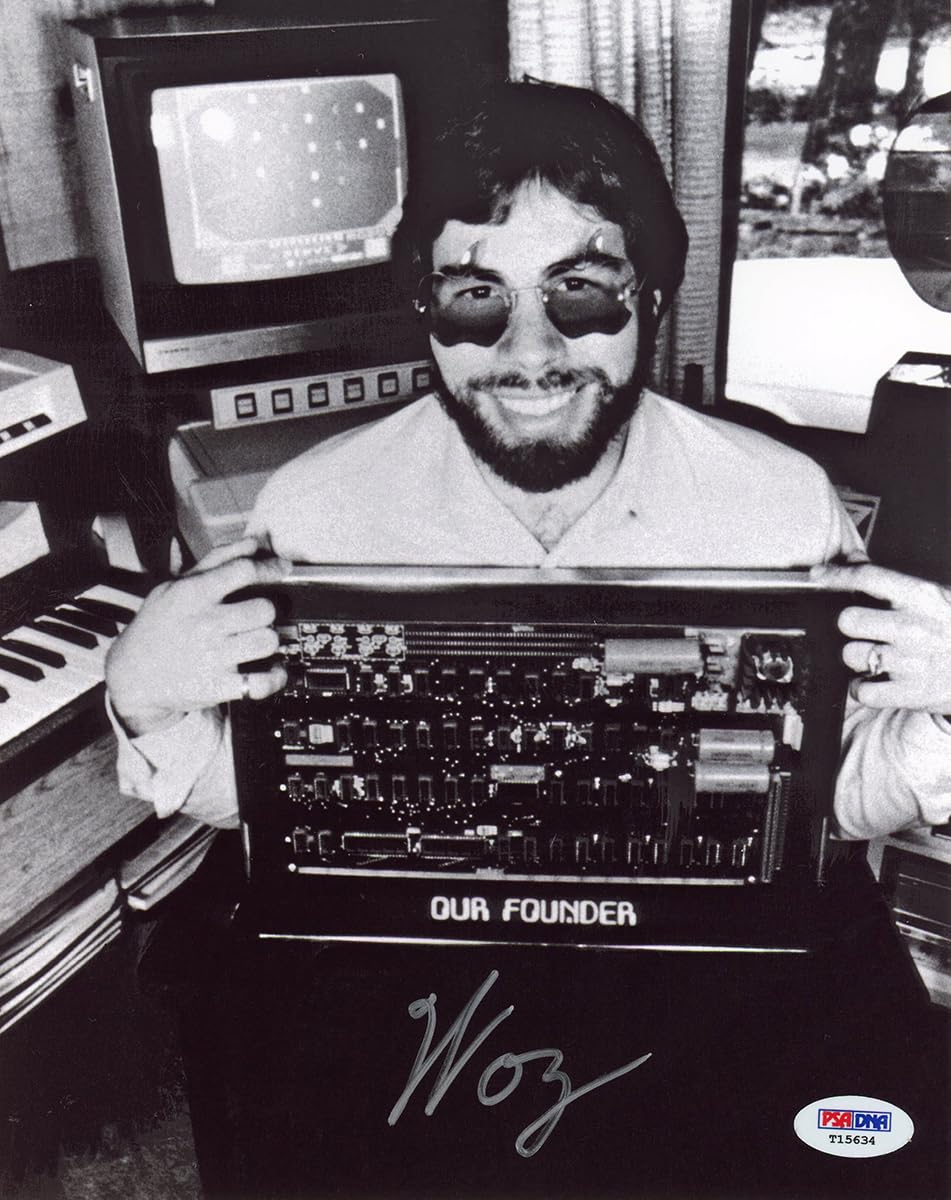 Amazon.co.jp: スティーブ・ウォズニアック 直筆 サイン 入り 8×10