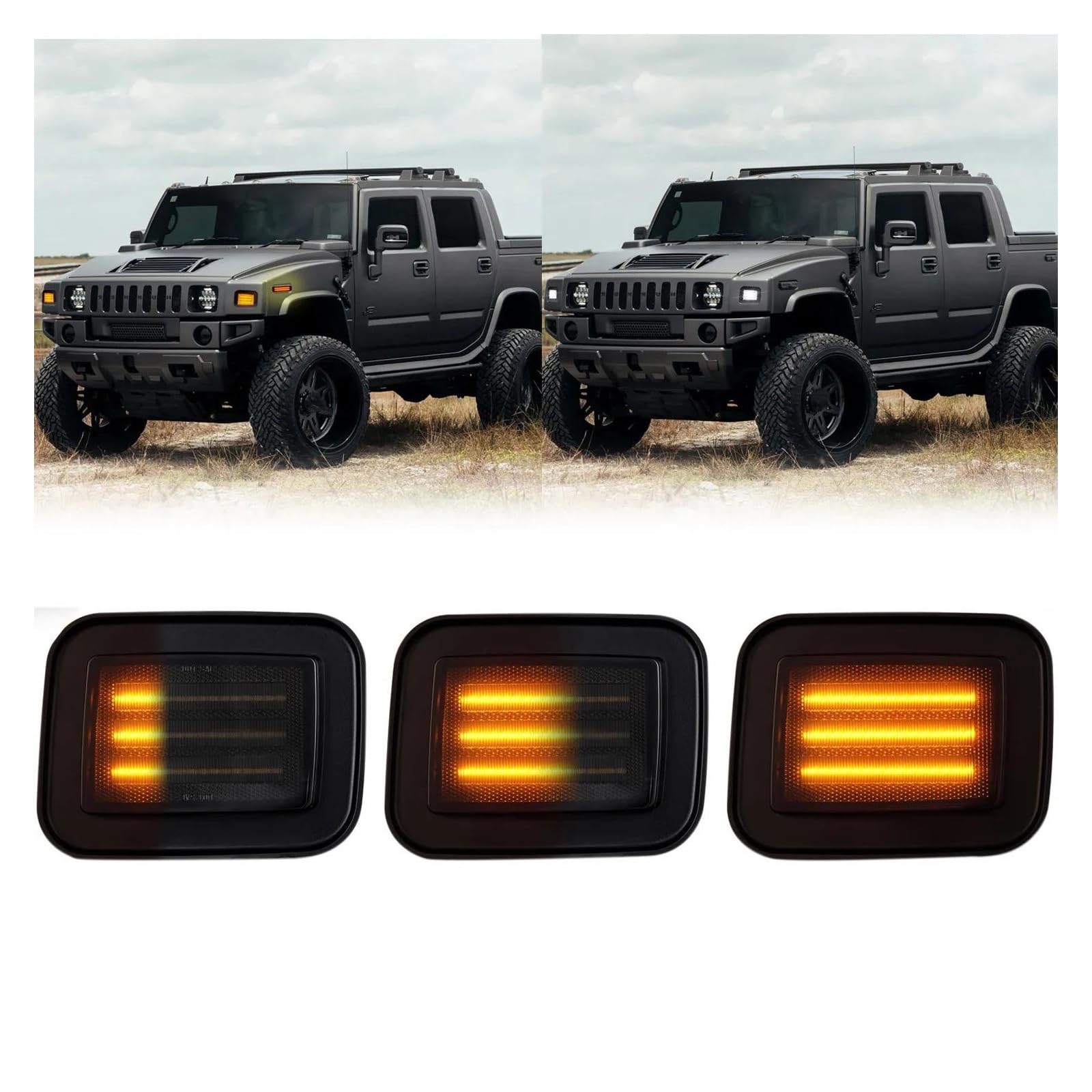 Amazon | ウィンカーランプ ハマー用 H2 2003 2004 2005 2006 2007