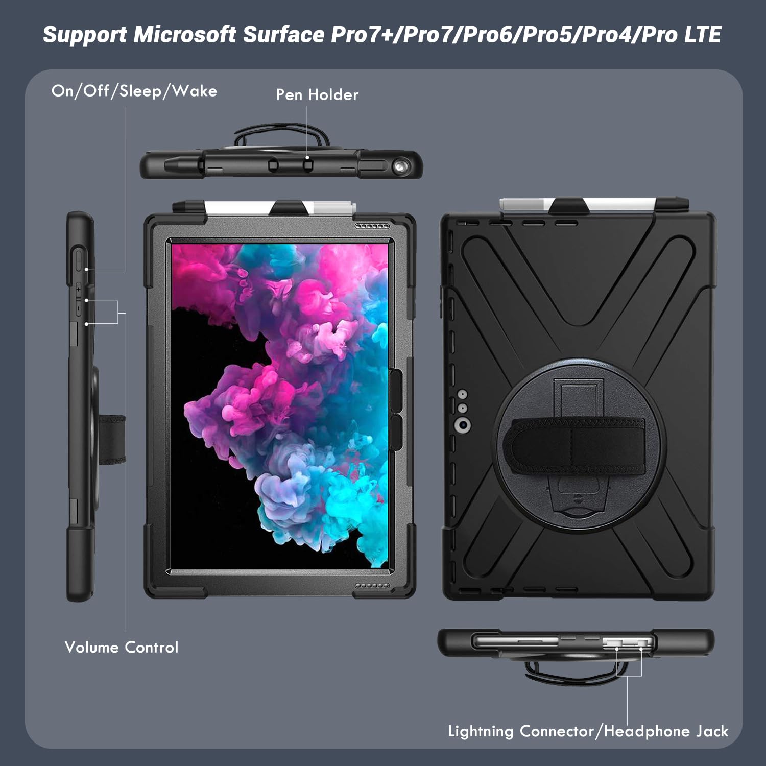 Amazon.co.jp: DreamerX Microsoft Surface Pro 7+ Plus/Pro 7/6/5/4