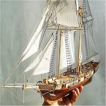 Amazon | スケール1/96クラシックアンティーク船模型工作キット847木製