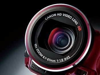 Amazon.co.jp: Canon デジタルビデオカメラ iVIS HF M41 レッド