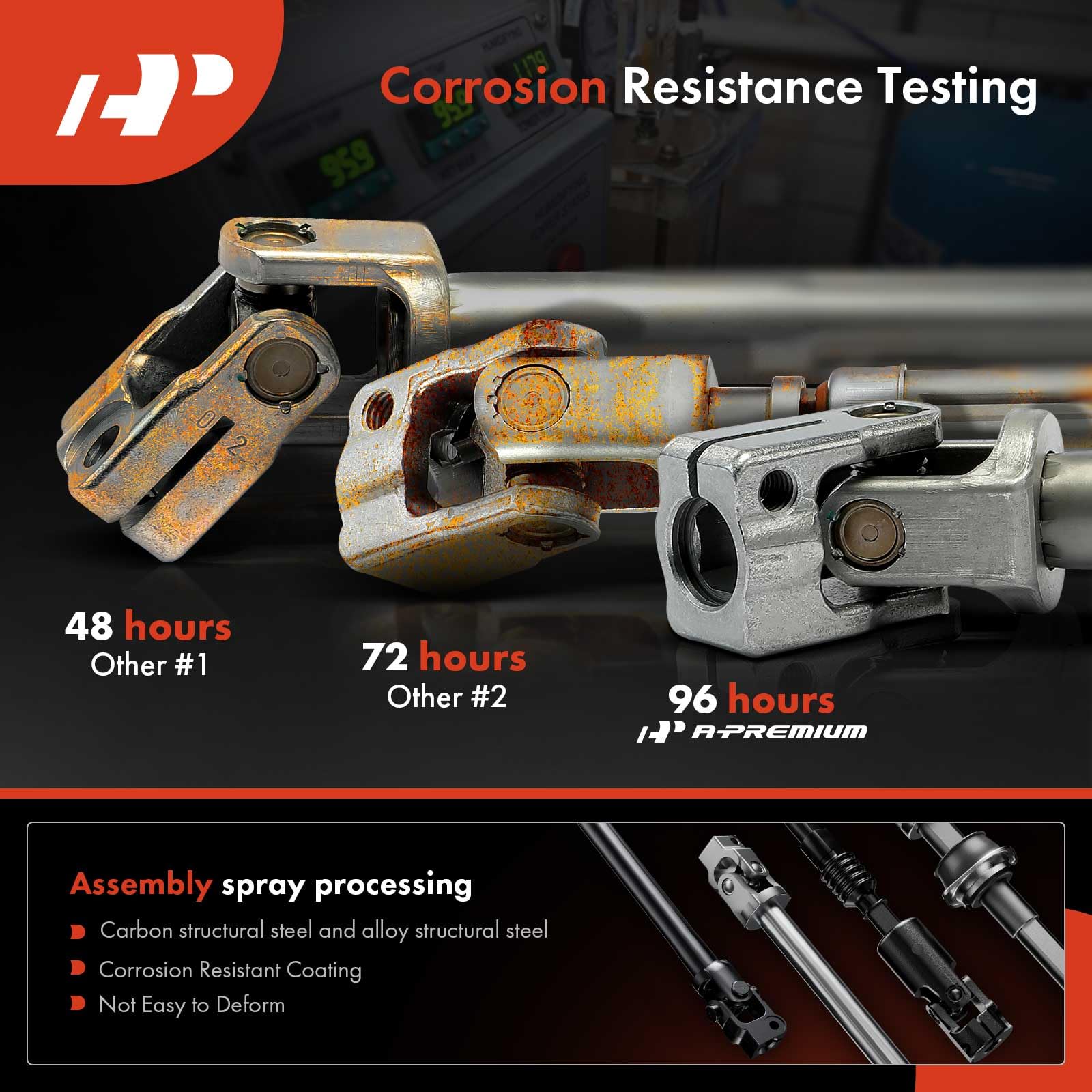 Amazon | A-Premium インターミディエイトステアリングシャフト