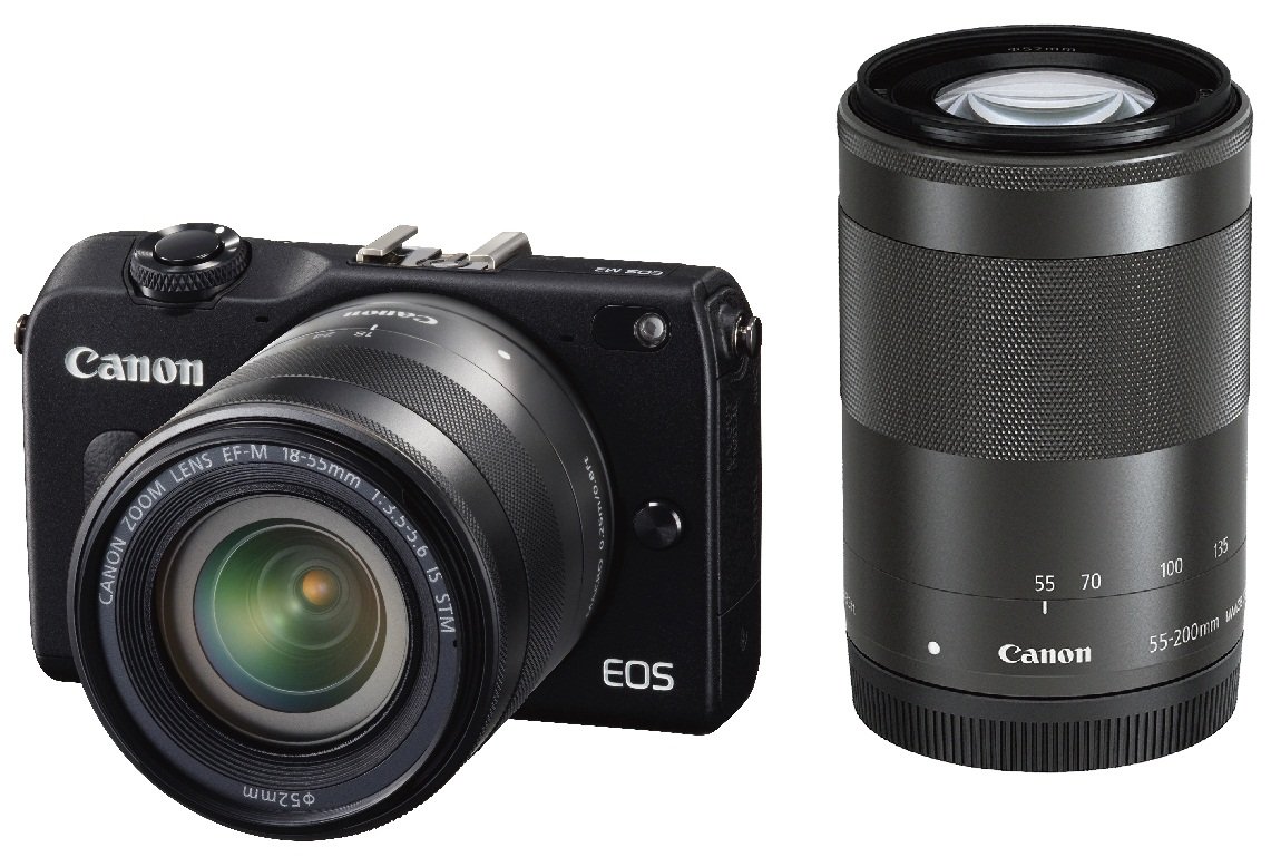 Amazon | Canon ミラーレス一眼カメラ EOS M2 ダブルズームキット