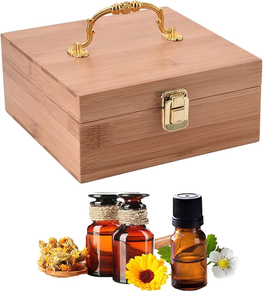 Amazon.co.jp: shopparadise エッセンシャルオイル 収納ボックス 25本