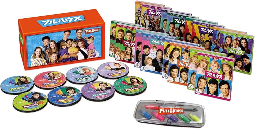 Amazon.co.jp: フルハウス 〈シーズン1-8〉コンプリートDVD BOX (初回