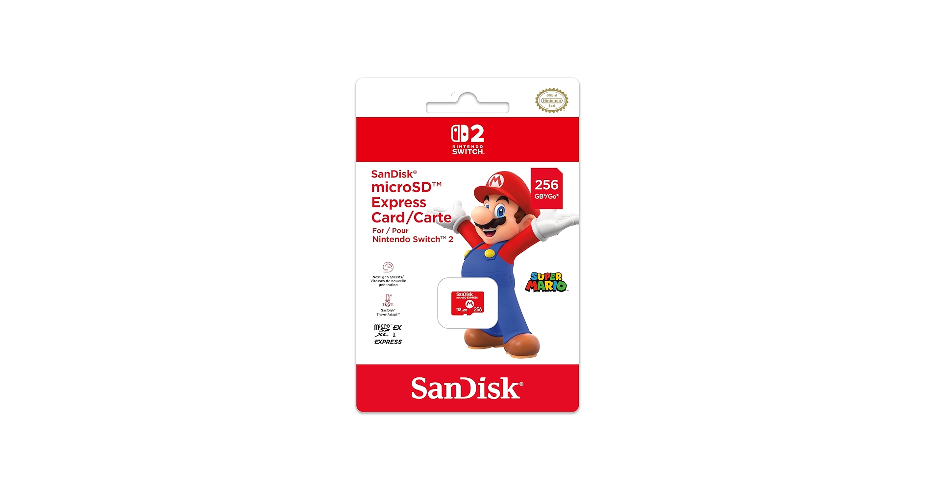 Amazon.com: Nintendo Switch 2 Micro SD Card, SanDisk : Everything Else