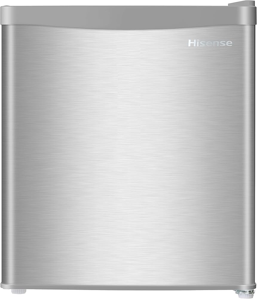 Amazon.co.jp: ハイセンス 小型 冷蔵庫 幅46.5cm 42L シルバー HR