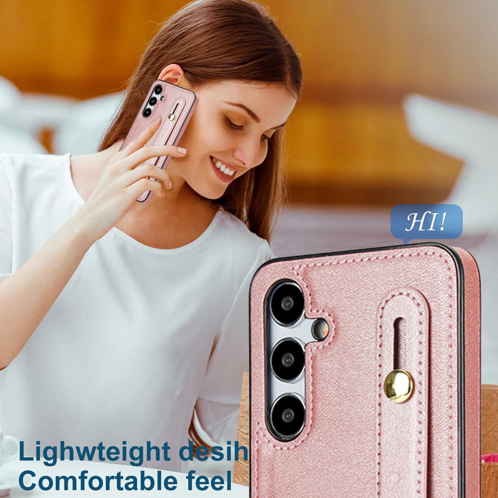 Amazon.co.jp: Galaxy S23 FE SCG24 ケース 肩掛け 首かけ 斜めがけ