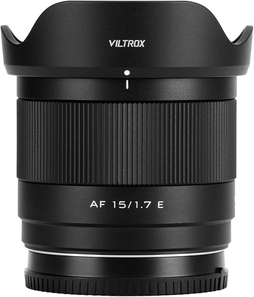 Amazon.com : VILTROX 15mm F1.7 E, AF 15mm F1.7 E Mount Lens for
