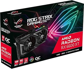 Amazon.com: ASUS ROG Strix AMD Radeon RX 6600 XT OC Edition Gaming