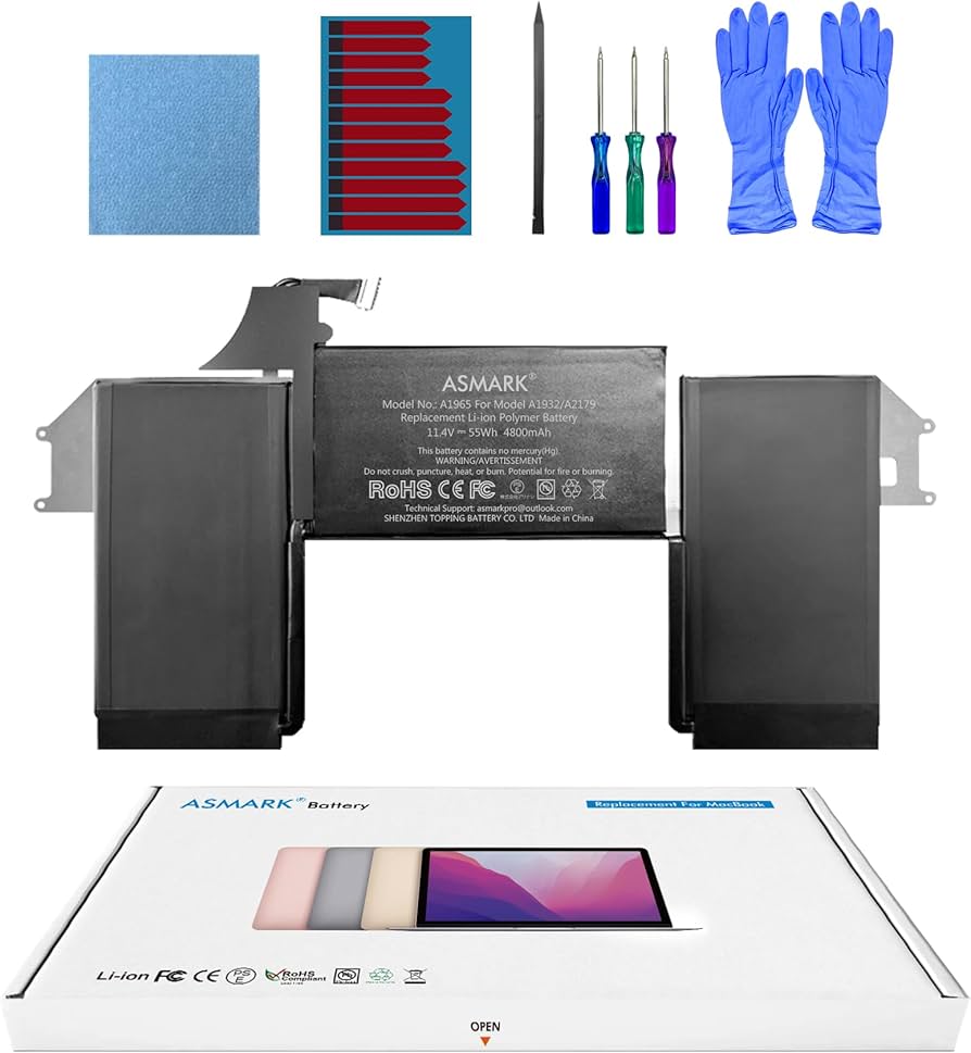 Amazon.com: ASMARK Battery Replacement for MacBook Air A2179(2020