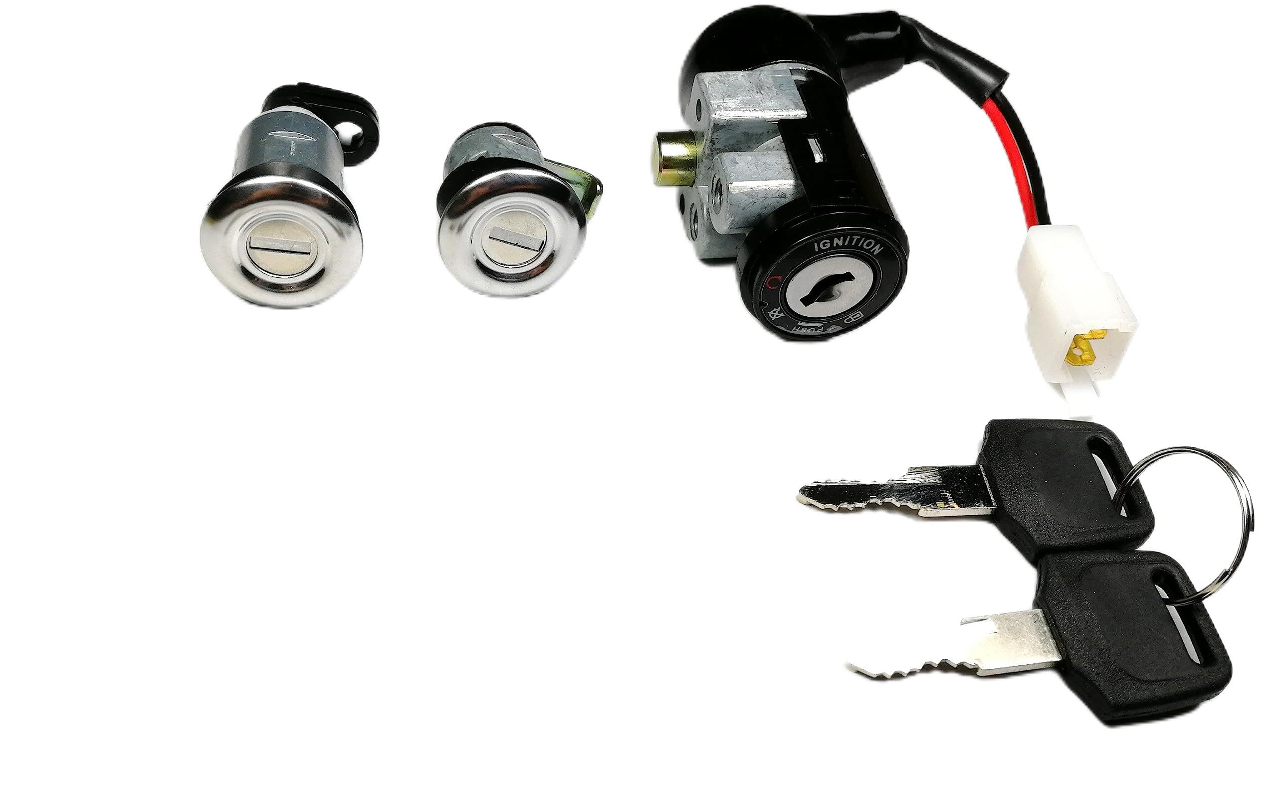 Amazon.co.jp: キー セット キーシリンダーセット ホンダ ディオ AF34