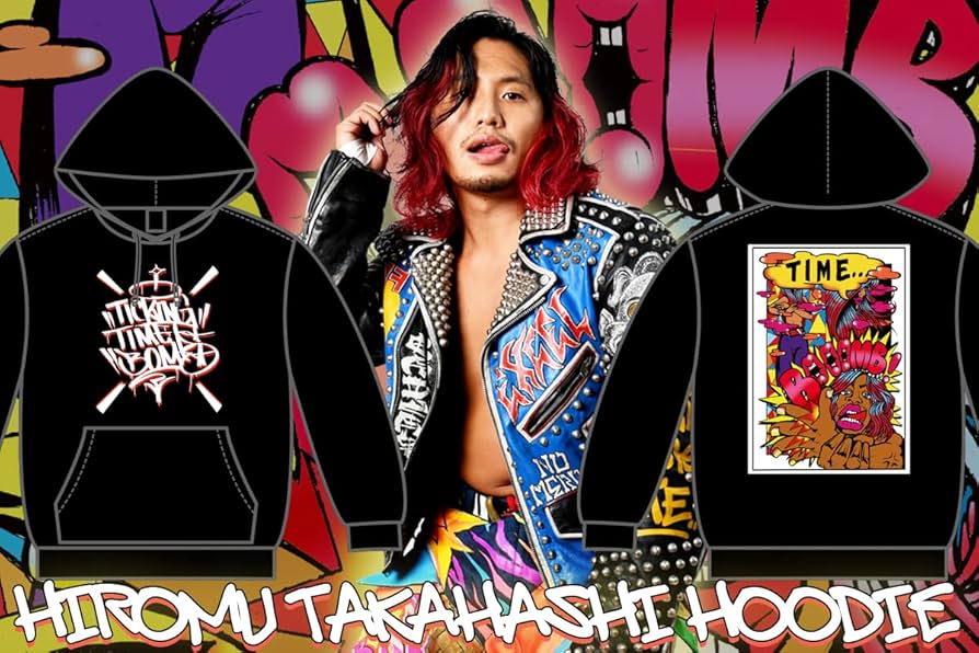 Amazon.co.jp: 新日本プロレスリング パーカー プルオーバー 高橋