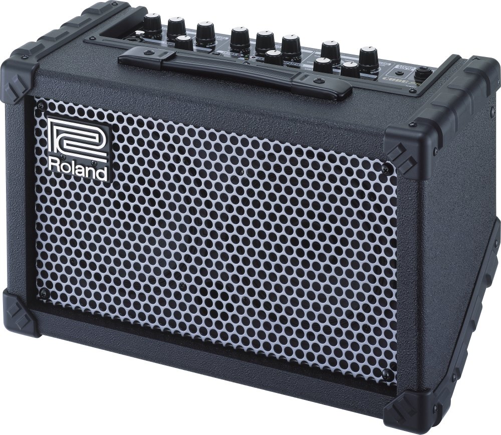 Amazon | Roland Battery Powered Stereo Amplifier レッド CUBE-ST-R