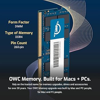 OWC 16GB PC21300 DDR4 2666MHz 260pin SO-DIMM Memory Ram Module