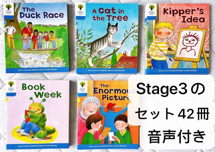 Amazon.co.jp: ORT Oxford Reading Tree Stage3 全42冊音源付き