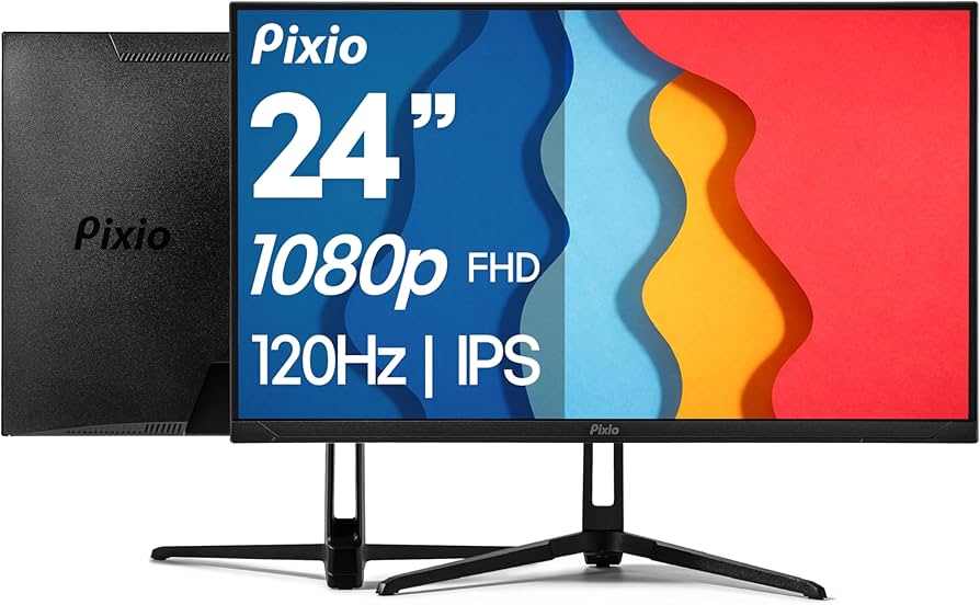 Amazon.com: Pixio PX246 Wave 24 inch 120Hz Refresh Rate FHD 1080p