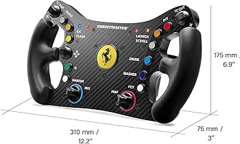Amazon.co.jp: THRUSTMASTER Ferrari 488 GT3 Wheel Add-On (PS, XBOX