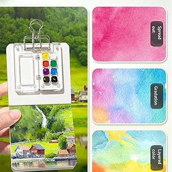 Amazon | Tobios 水彩キット 2025年アップグレードトビオミニ水彩