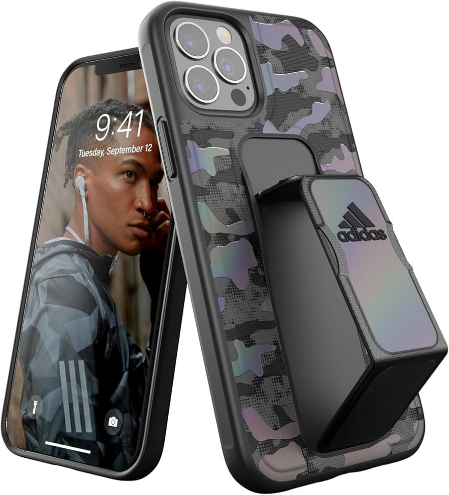 Amazon.com: adidas Sports Black Cell-Phone Case for iPhone 12/12