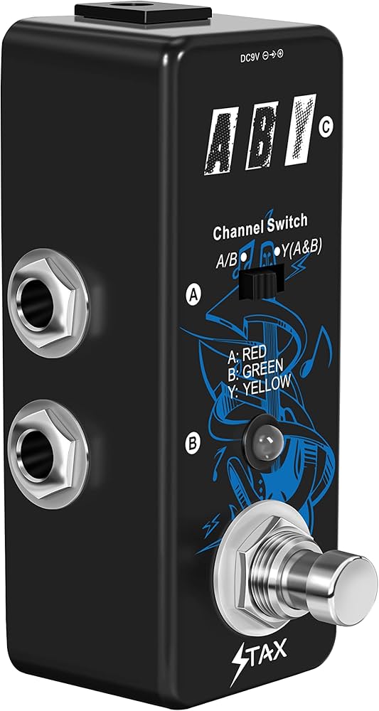 Amazon.com: Stax ABY Box Line Selector AB Switch – True Bypass A/B