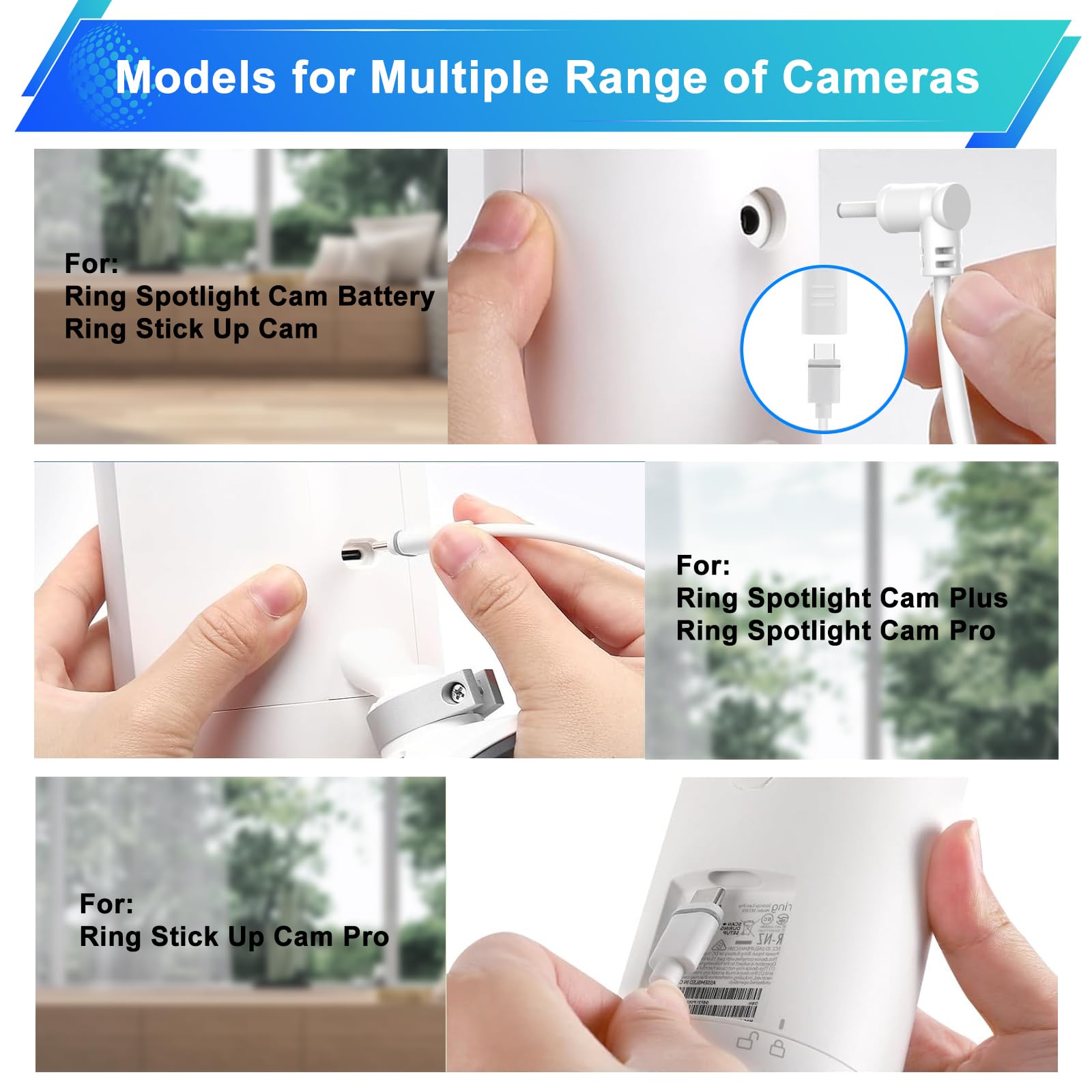 Amazon.com : Ring Solar Panel for Stick Up Cam, Spotlight Cam