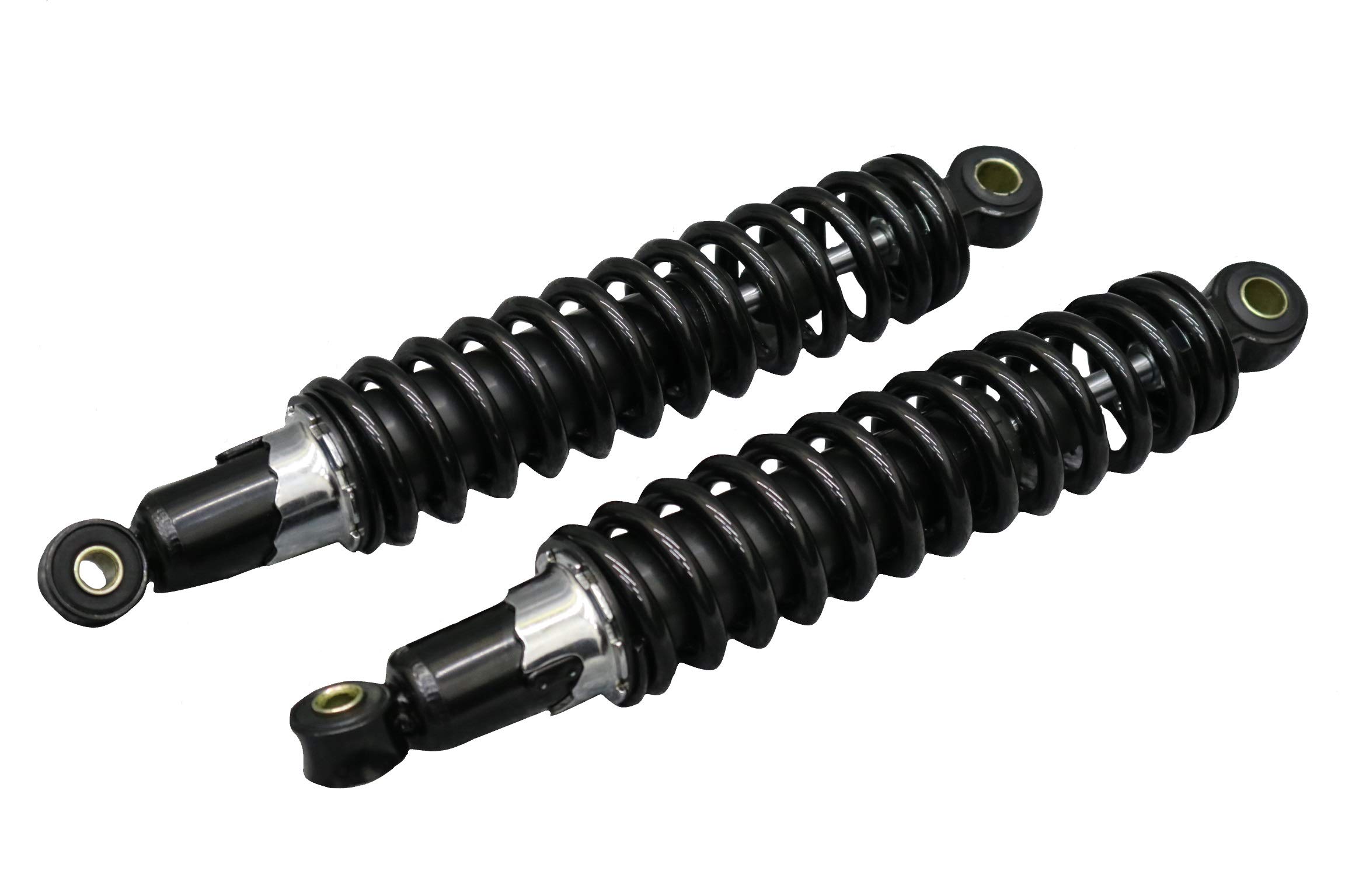 Amazon | 汎用 細巻き サス 345mm 黒 | リアサスペンション | 車