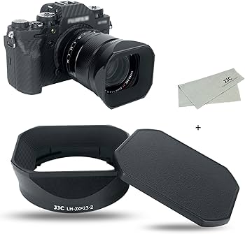 Amazon | JJC LH-XF23 II メタル 正方形 レンズフード + フード