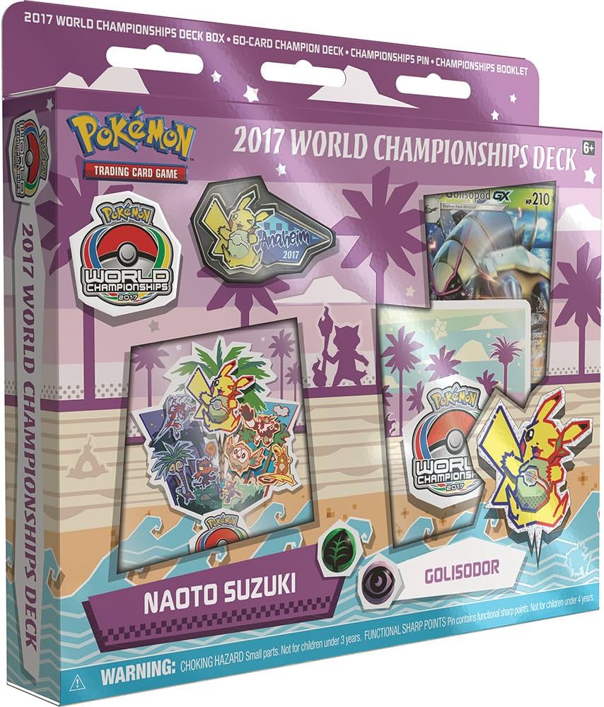 Amazon.com: Pokemon 2017 World Championship Golisopod-GX, Naoto