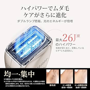 Amazon | 【TV紹介✕美人百花ムダ毛ケア部門NO1】ANLAN 脱毛器 Zap 光