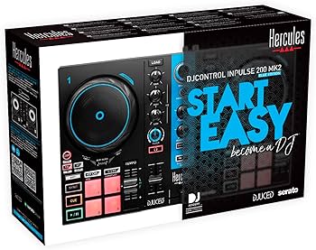 Amazon.com: Hercules DJControl Inpulse 200 MK2 Arctic Blue Edition