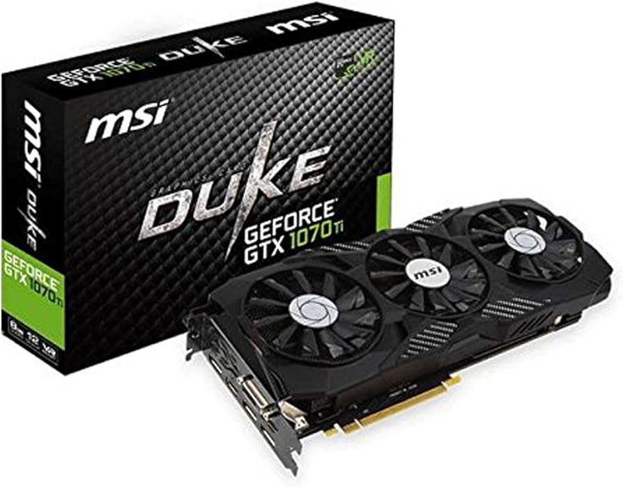 Amazon.com: msi Gaming GeForce GTX 1070 Ti 8GB GDRR5 256-bit HDCP