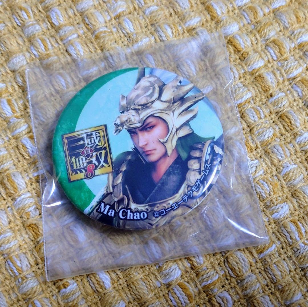 真・三國無双8 TGS 東京ゲームショウ 試遊 缶バッジ 真・三國無双8 TGS