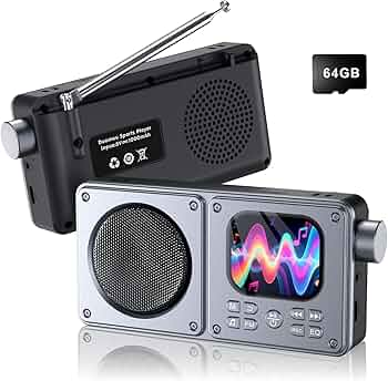 Amazon.co.jp: mp3プレーヤー 64GB 最大128GBまで拡張可能 Bluetooth5