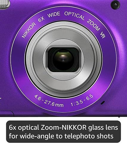 Amazon.com : Nikon COOLPIX S3300 16 MP Digital Camera with 6x Zoom