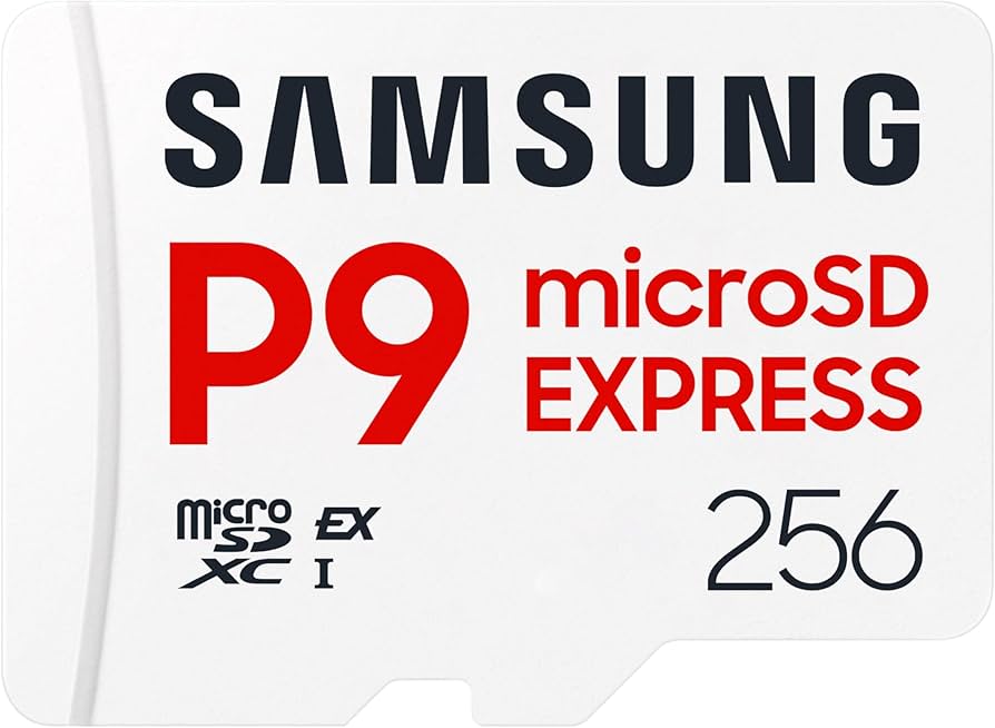 Amazon.com: Samsung P9 Express microSD Express Card, 256GB