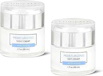 Amazon.com: Clinicals- Moisturizing Day & Night Cream Set with