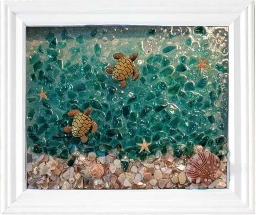 専用ページ】シーグラスアート ♡aa様 専用ページ♡シーグラスアート