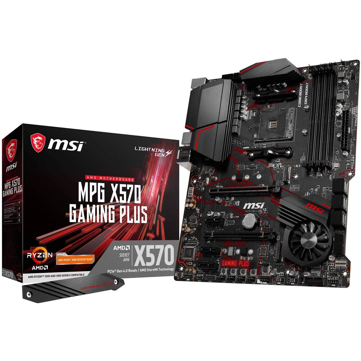 Amazon | MSI MPG X570 Gaming Plus Motherboard (AMD AM4, PCIe 4.0