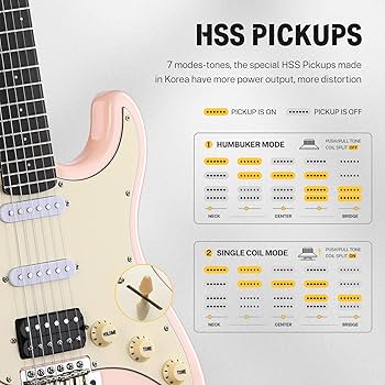 Amazon | Donner エレキギター 初心者セット STタイプ コイルタップ