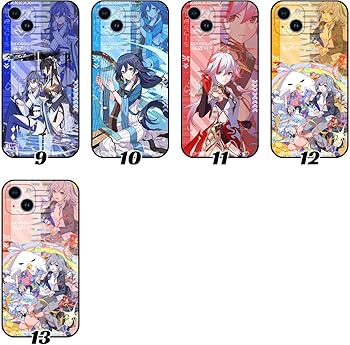 Amazon.com: RegisBox HI3 Fu Hua Phone Case Honkai 3 Cases