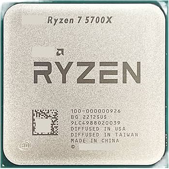 Amazon.com: CPU R 7 5700X R7 5700X 3.4 GHz Eight-Core 16-Thread
