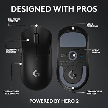 Amazon | Logitech G PRO X SUPERLIGHT 2 ロジテック ワイヤレス