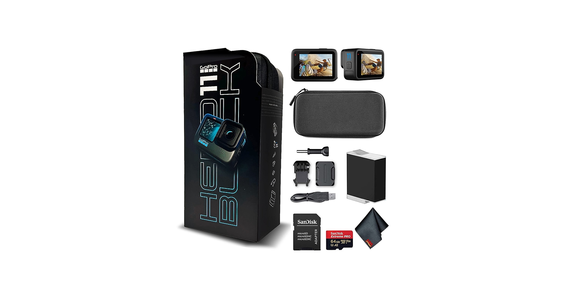 Gopro HERO 11 国内正規品・故障品・箱などフルセット Gopro HERO 11