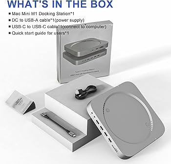 Amazon.co.jp: 13 in 1 Mac ミニドック ハードドライブエンクロージャ