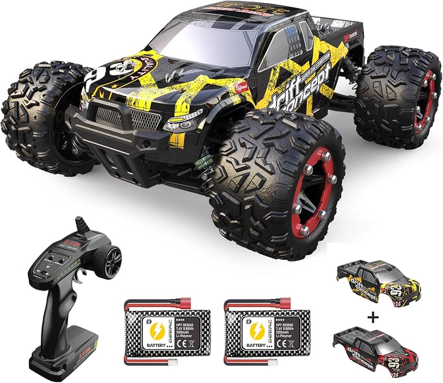 Amazon.co.jp: DEERC ラジコンカー オフロード 4WD こども向け 大人