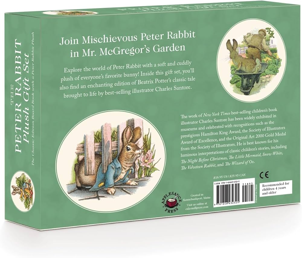 Amazon.com: The Peter Rabbit Plush Gift Set (The Revised Edition